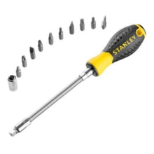 STANLEY | 10 Ways Flexi Screwdriver Set | Ph #1, Ph #2, Ph #3 Torx T15, T20 Square 1, 2 Flared 4Mm, 5Mm, 6Mm | 0-62-508