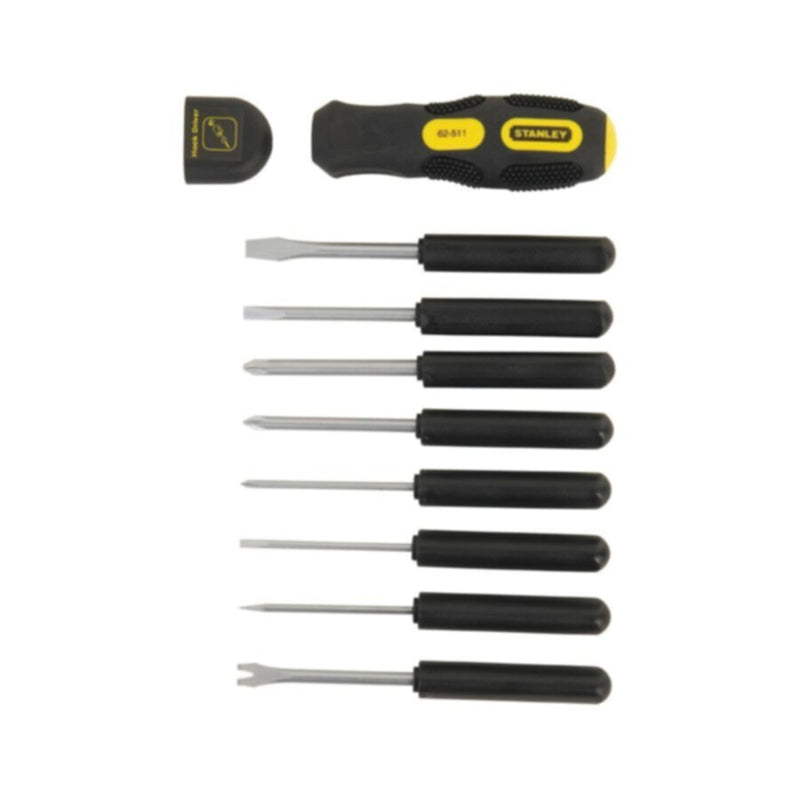 STANLEY | 9-Way Screwdriver Multifunctional Set 10Pcs | 0-62-511