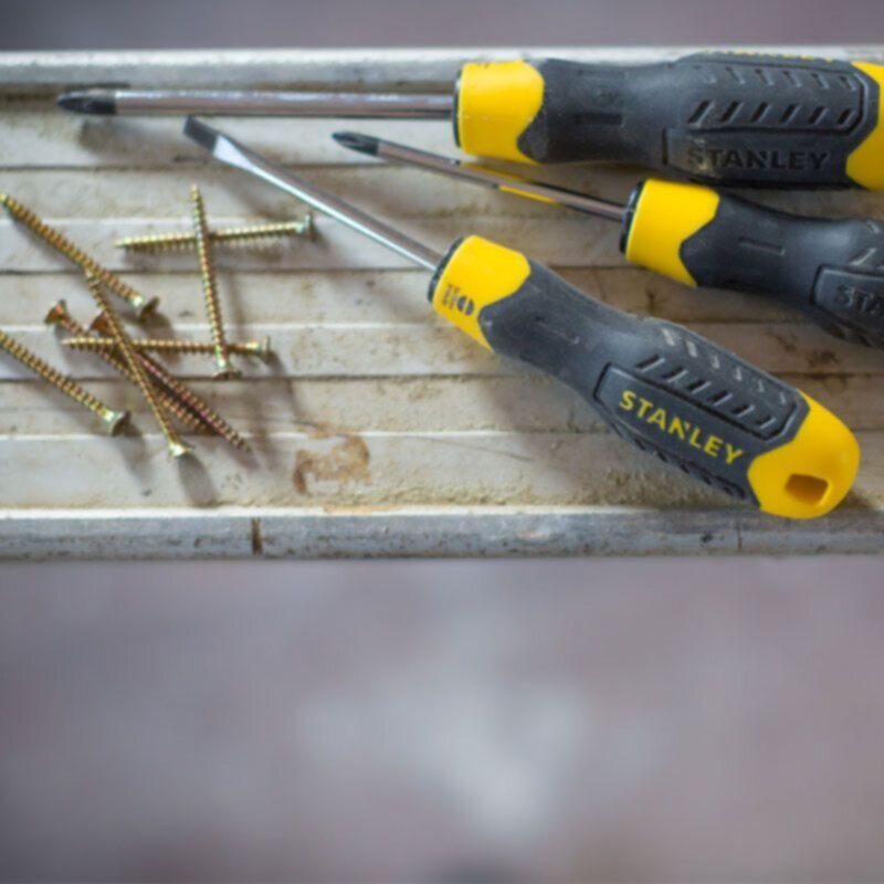 STANLEY | Screwdriver Magnetic Tip Cushion Grip 8Pcs Set | 0-65-011