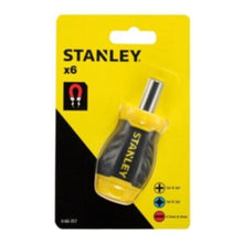 STANLEY | Stubby Multi Bit Screwdriver Set 6Bits | 0-66-357