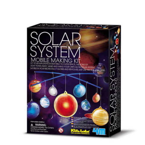 4M | Glow Solar System Mobile Making Kit | 48603225