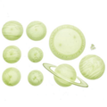 4M | Glow 3D Solar System | 48605423