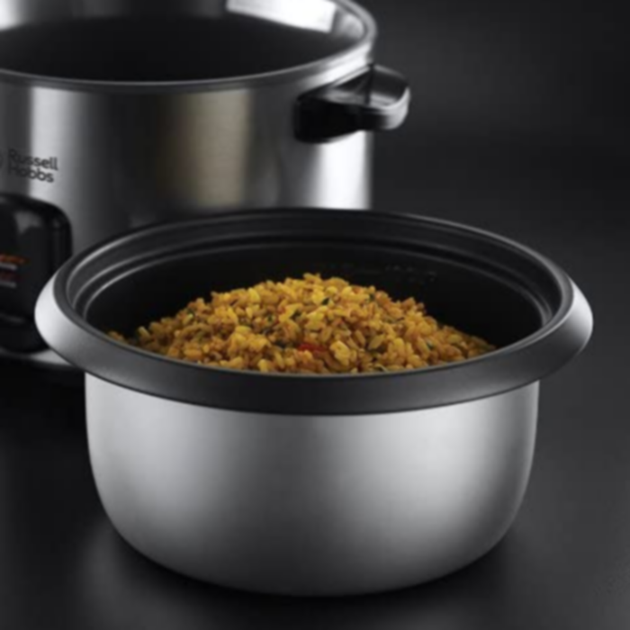 RUSSELL HOBBS | Rice Cooker 1.8Ltr and Steamer 19750 | ARURH5RH19750