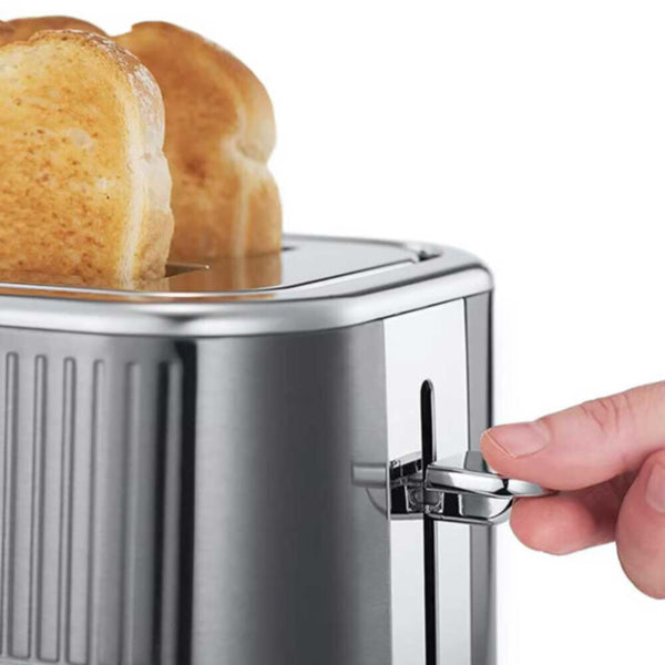 RUSSELL HOBBS | Geo Steel 2 Slice Toaster 25250 | ARURH25250GEO