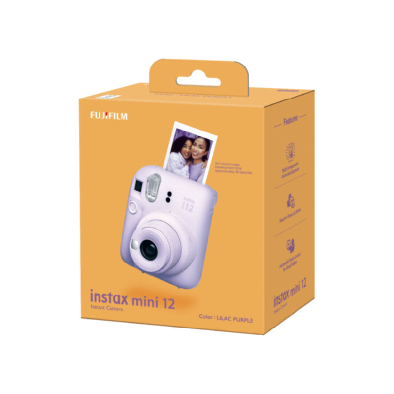 FUJIFILM INSTAX | Mini 12 Instant Film Camera - Lilac Purple | MFFPIINCM12PP