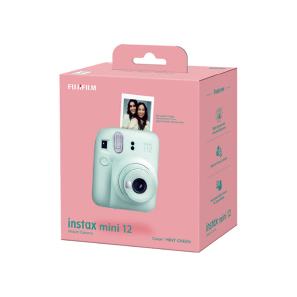 FUJIFILM INSTAX | Mini 12 Instant Film Camera - Mint Green | MFFPIINCM12GR
