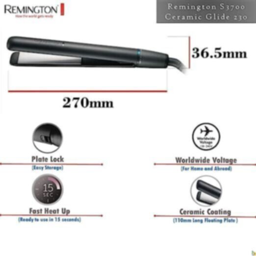 REMINGTON | Ceramic Hair Straightener S3700