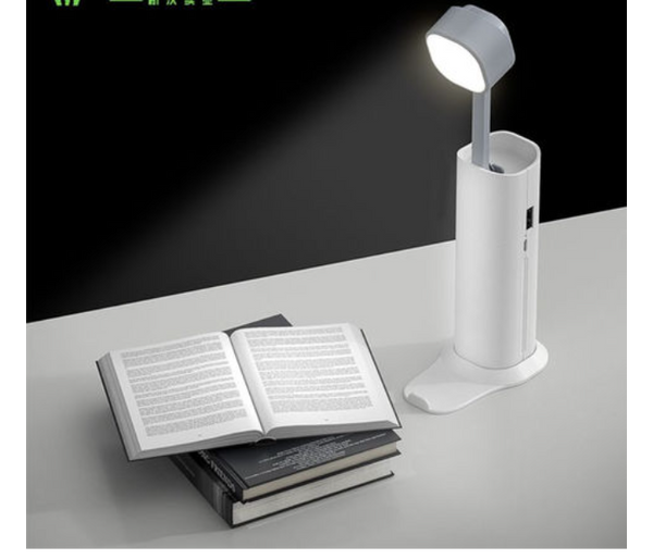 Folding Rechargeable LED Table Lamp Desk flashlight - White | JPL3101
