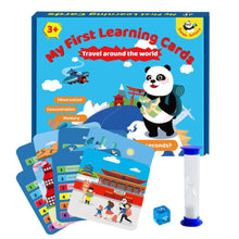 PANDA JUNIOR | My First Learning Cards -Travel Around The World PJ002-1 | 49700163