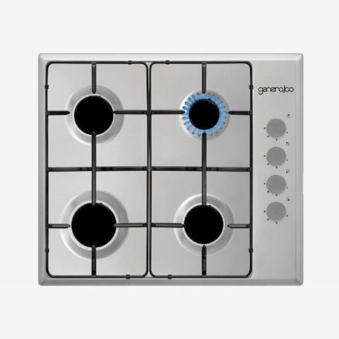 GENERALCO | 4 Gas Burner Built-In Hobs 60 Cm | GC604G