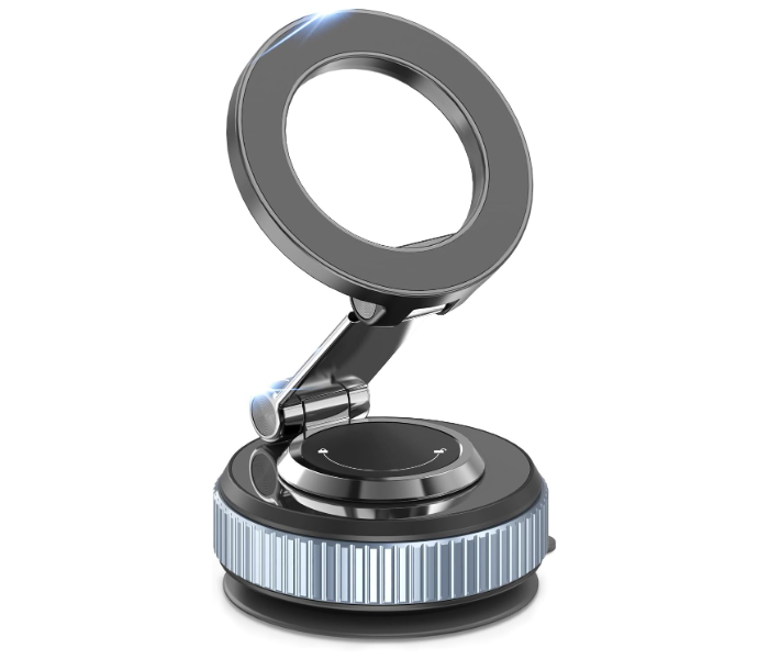 Magnetic Phone Stand for Car 360 Degree Rotatable Phone Holder for MagSafe Strong Magnet Foldable Car Mount with Suction Cup | JPO2897