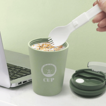 VAGUE | Airtight Soup Bottle with Spoon 500ml Assorted Colors | 02-1263