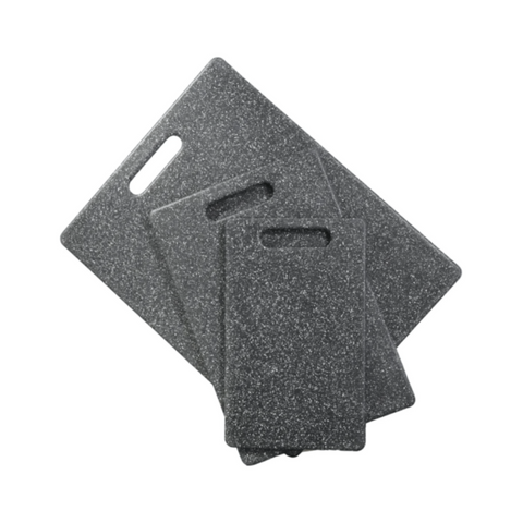 VAGUE | Chopping BoardwGrey PP Marble Finish 24.8x15.1cm | 02-1264