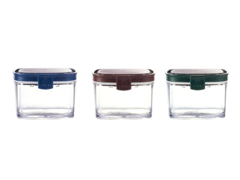 VAGUE | Square Airtight Food Container Jar 300 ml | 02-928