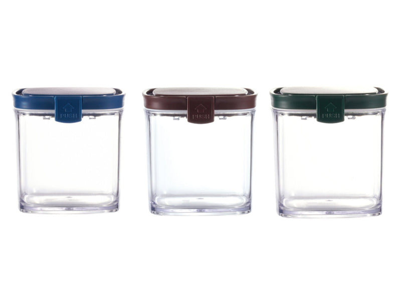 VAGUE | Square Airtight Food Container Jar 500 ml | 02-929