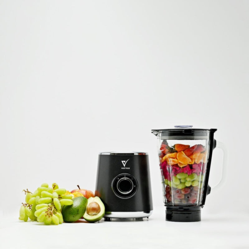 VEETEEK | Stand Blender 1.5Ltrs 500W Glass Jar | BL9003B-CB