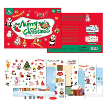 PANDA JUNIOR | Reusable Stickers-Merry Christmas PJ013-5 | 49701351