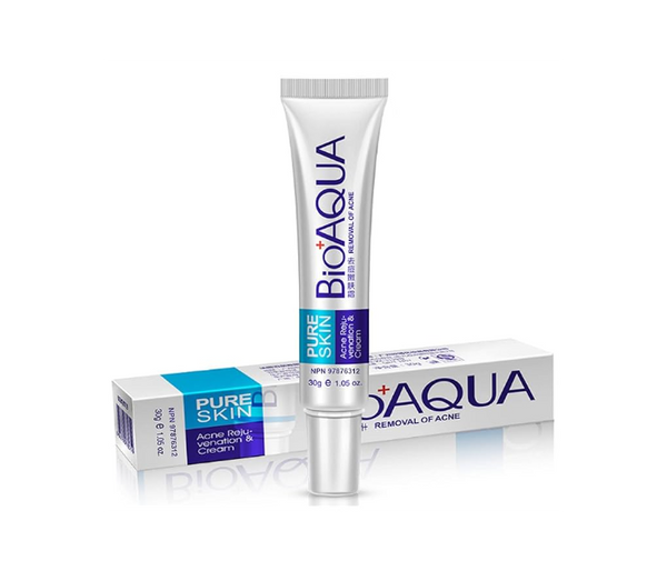 BIOAQUA | Anti Acne Treatment Spot Removal Cream, Oil Control Shrink Pores Face Care Cream 30mg For Men And Women | JPN4743