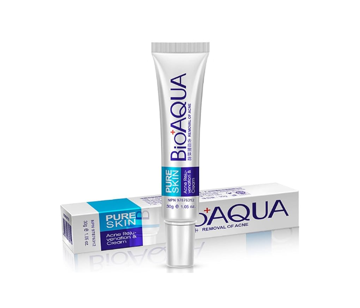 BIOAQUA | Anti Acne Treatment Spot Removal Cream, Oil Control Shrink Pores Face Care Cream 30mg For Men And Women | JPN4743