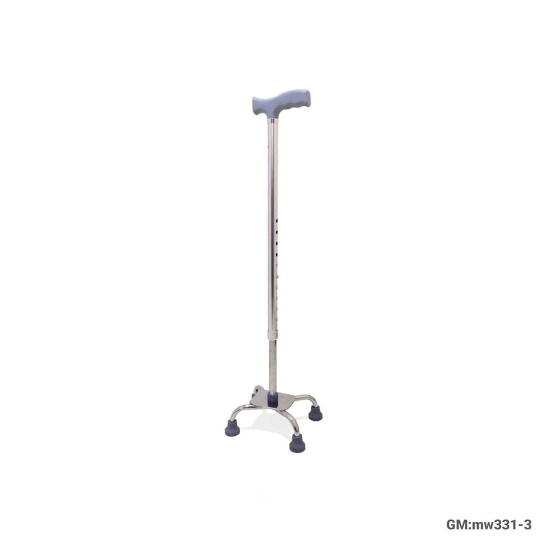 Quad Cane For The Elderly with wide base | mw331-3