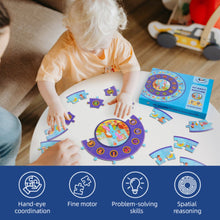 PANDA JUNIOR | My Round Puzzle-My Daily Routine PJ012-1 | 49700378