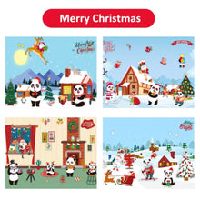 PANDA JUNIOR | Reusable Stickers-Merry Christmas PJ013-5 | 49701351