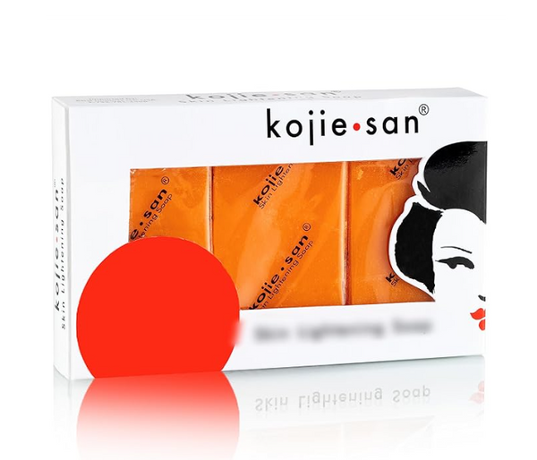 Kojie San 3 in 1 Skin Lightening Kojic Acid Soap Natural Soap for Men and Women for Glowing, Hydrated, and Beautifully Fresh Skin (3 X 65g Bars) | JPN7810