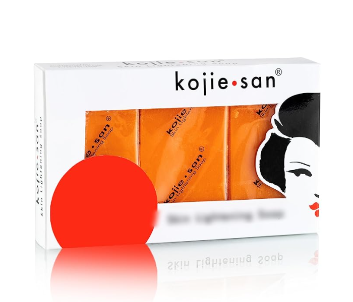 Kojie San 3 in 1 Skin Lightening Kojic Acid Soap Natural Soap for Men and Women for Glowing, Hydrated, and Beautifully Fresh Skin (3 X 65g Bars) | JPN7810