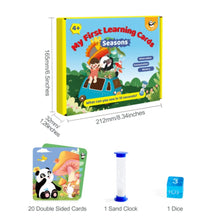 PANDA JUNIOR | My First Learning Cards - Seasons PJ002-2 | 49700156