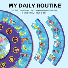 PANDA JUNIOR | My Round Puzzle-My Daily Routine PJ012-1 | 49700378