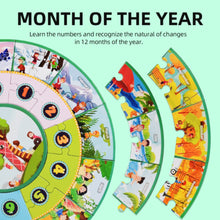 PANDA JUNIOR | My Round Puzzle-Changes Of Nature PJ012-2 | 49700385