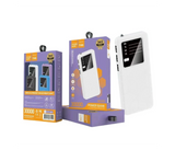 Y46 30000mAh Power Bank - 3 USB Ports & Built-in LED Night Light - Fast Charging Powerbank | JPO6677