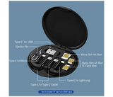 6 in 1 Multi Functional USB Cable Conversion Storage Box | JPM9609