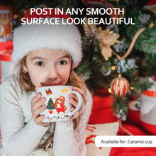 PANDA JUNIOR | Reusable Stickers-Merry Christmas PJ013-5 | 49701351