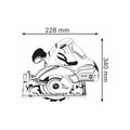 BOSCH | Professional Circular Saw Bare Tool | GKS 18 V-LI