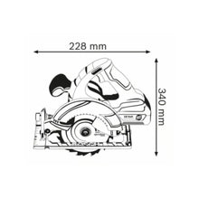 BOSCH | Professional Circular Saw Bare Tool | GKS 18 V-LI