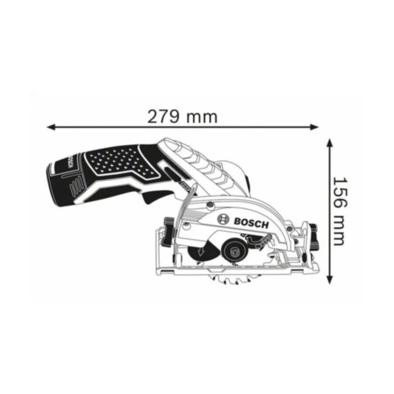 BOSCH | Professional Cordless Circular Saw Bare Tool | GKS 10.8 V LI