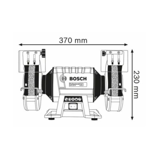 BOSCH | Professional Double-Wheeled Bench Grinder 200mm | GBG 8