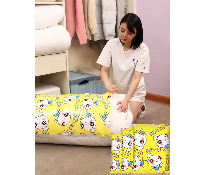 FN-Clothing Storage Travel Vacuum Compression Bag Containing Hand Pump | JPJ4867
