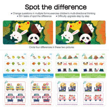 PANDA JUNIOR | Wiple-Clean Early Learning Cards  - Spot The Difference PJ003-5 | 49700255