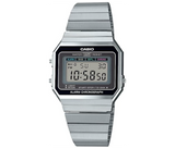 CASIO | Stainless Steel Digital Wrist Watch A700w-1adf - 36 Mm - Silver | JPO1986