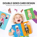 PANDA JUNIOR | Magnetic Puzzle Game -Human Body PJ008-1 | 49700293