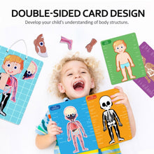 PANDA JUNIOR | Magnetic Puzzle Game -Human Body PJ008-1 | 49700293