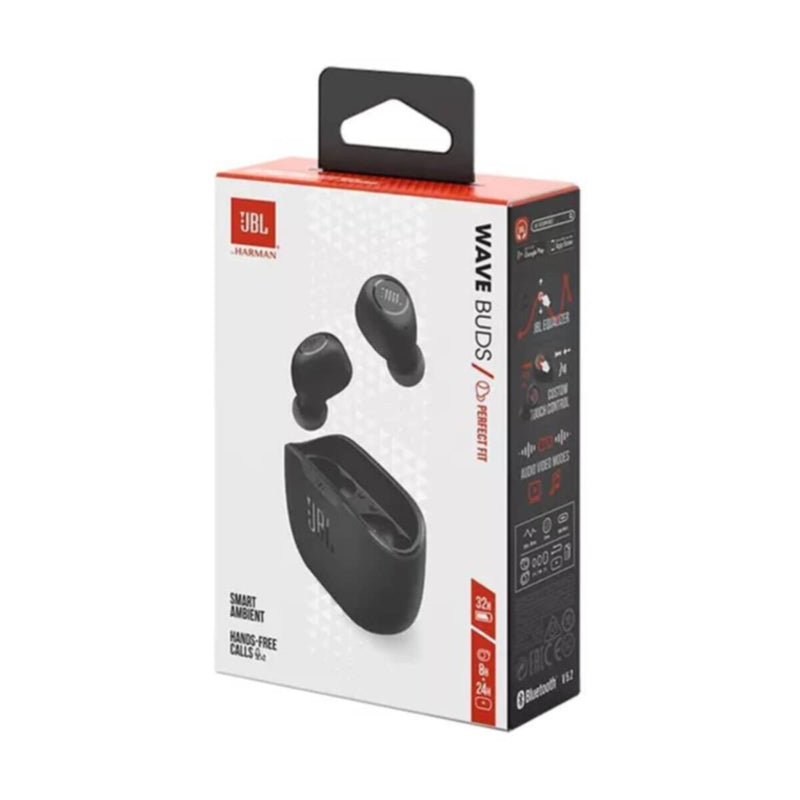 JBL | Wave Buds | True Wireless Earbuds - Black