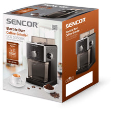SENCOR | Electric Burr Coffee Grinder 110W Black | SCG 5050BK