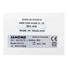 JANOME | Sewing Machine (Made in Thailand) | RE1312