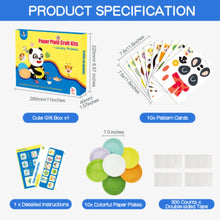 PANDA JUNIOR | Paper Plate Crafts Kits-My Lovely Animal PJ019 | 49701924