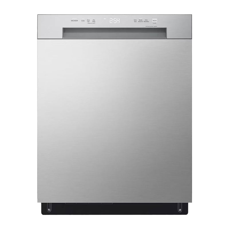LG | QuadWash Inverter Direct Drive Dishwasher 5 Program Silver | DFC612FV