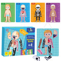 PANDA JUNIOR | Magnetic Puzzle Game -Human Body PJ008-1 | 49700293