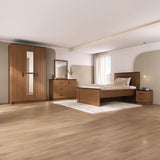 DANUBE | Pera 120 x 200 Single Bedroom Set Brown |  810100100907-1